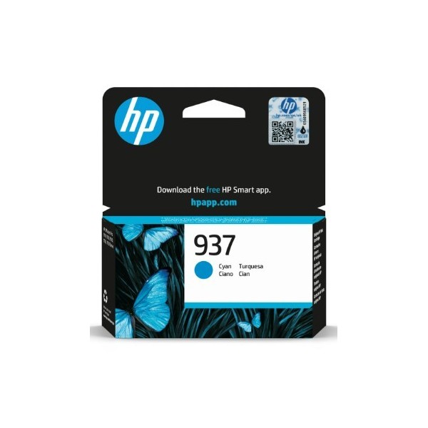 Hp 937 Ciano Tinta Original Hp 937 Ciano Tinta Original