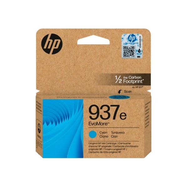 Hp 937e Ciano Tinta Original Hp 937e Ciano Tinta Original