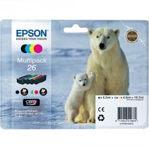  PERTENENCIENTE A LA REFERENCIA Epson 26XL Tinteiros