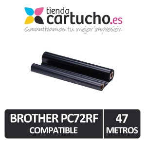 BROTHER PC72RF / PC74RF / PC402RF Compatible, 1 rollo de 47 metros. PARA LA IMPRESORA Brother Fax-560 Fitas de Transferência