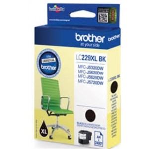 Brother LC229 negro cartucho de tinta original PARA LA IMPRESORA Brother MFC-J5620DW Tinteiros