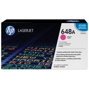 Cartucho de Toner HP 648A - CE263A Magenta original 11000 páginas PARA LA IMPRESORA HP Color LaserJet Enterprise CP4525xh Toner