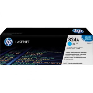 Cartucho de Toner HP 824A - CB381A Cian original 21000 páginas PARA LA IMPRESORA HP Color Laserjet CM6040 Toner