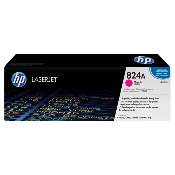 Toner HP 824A - CB383A Magenta original 21000 páginas Toner HP 824A - CB383A Magenta original 21000 páginas