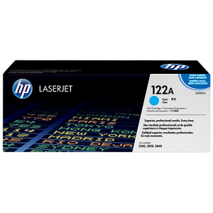 Cartucho de Toner HP 122A - Q3961A Cian original 4000 páginas PARA LA IMPRESORA HP Color LaserJet 2840 Toner