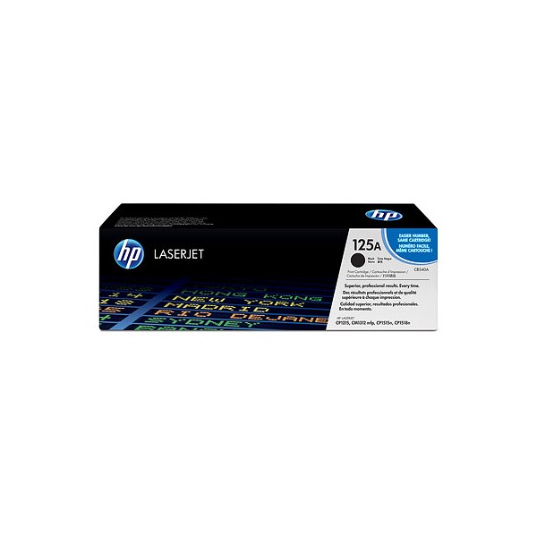 Toner HP 125A - CB540A Preto original 2200 páginas Toner HP 125A - CB540A Preto original 2200 páginas