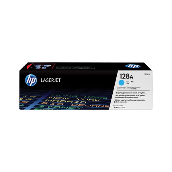 Toner HP 128A - CE321A Ciano original 1300 páginas Toner HP 128A - CE321A Ciano original 1300 páginas
