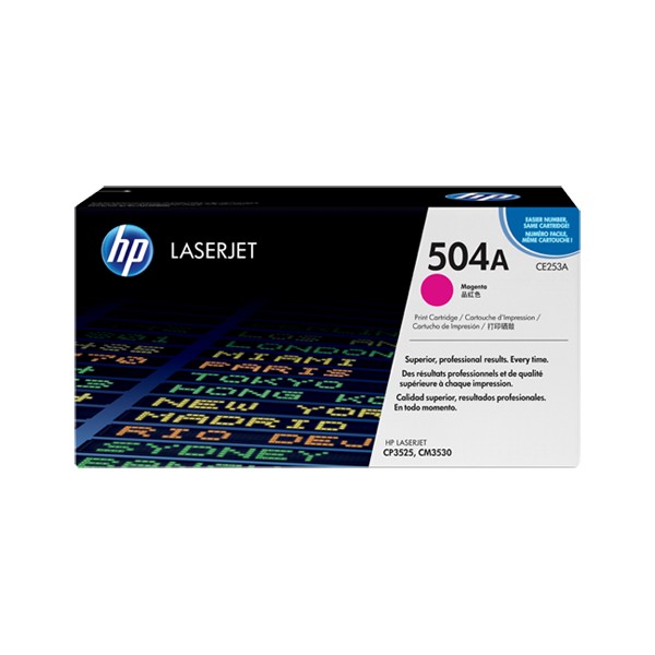 Toner HP 504A - CE253A Magenta original 7000 páginas Toner HP 504A - CE253A Magenta original 7000 páginas