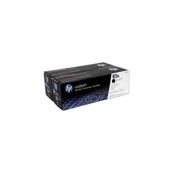 Pack ahorro 2 Toners HP 85A - CE285AD Preto original 1600 páginas cada toner Pack ahorro 2 Toners HP 85A - CE285AD Preto original 1600 páginas cada toner
