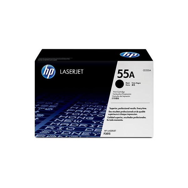 Toner HP 55A - CE255A Preto original 6000 páginas Toner HP 55A - CE255A Preto original 6000 páginas