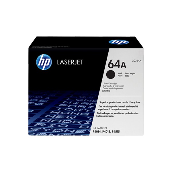 Toner HP 64A - CC364A Preto original 10000 páginas Toner HP 64A - CC364A Preto original 10000 páginas