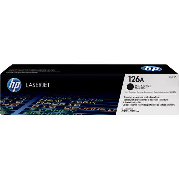 Toner HP 126A - CE310A original 1200 páginas Toner HP 126A - CE310A original 1200 páginas