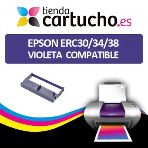 Cinta Epson ERC30/34/38 Violeta PARA LA IMPRESORA TTR EPSON