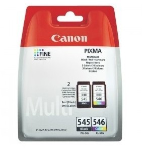 PACK CANON PG545/CL546 ORIGINAL PARA LA IMPRESORA Canon Pixma MG2550 All-in-One Tinteiros