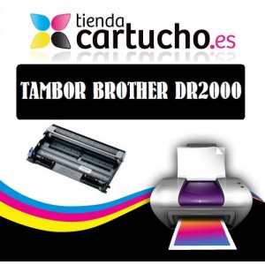 TAMBOR BROTHER DR-2000, SUSTITUYE AL TAMBOR ORIGINAL DR 2000 PARA LA IMPRESORA Brother DCP-7020 Toner