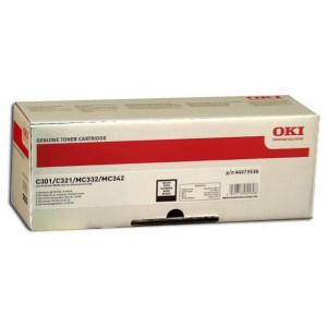 OKI TONER LASER NEGRO C301/C321/MC332/MC342  PERTENENCIENTE A LA REFERENCIA OKI C301