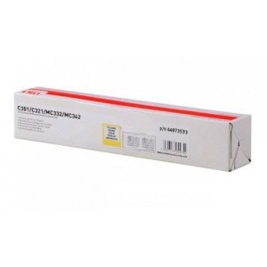 OKI TONER LASER AMARILLO C301/C321/MC332/MC342 PARA LA IMPRESORA OKI C301DN Toner